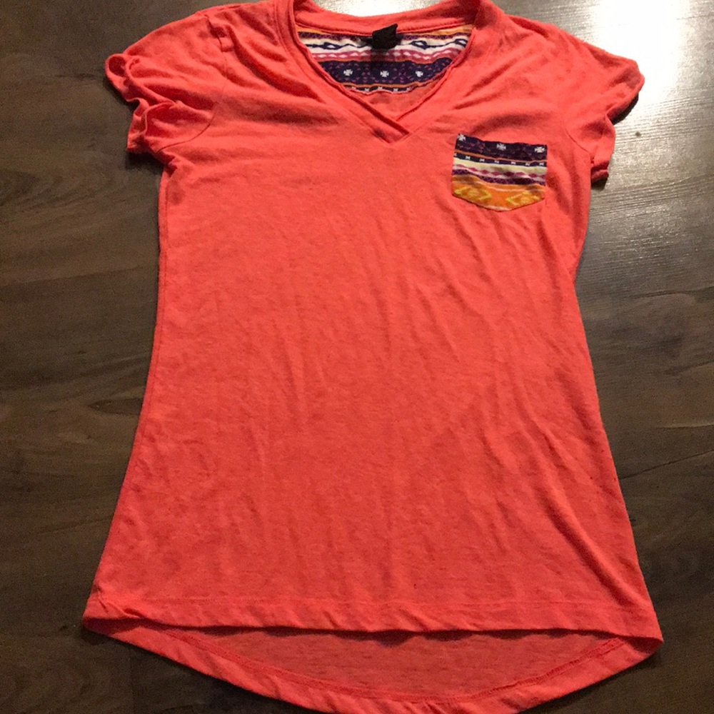 Hot pink tee shirt